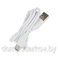 Сетевое зарядное устройство Exployd EX-Z-1425, 2 USB, 2.4 А, кабель Type-C, 1 м, белое, фото 8