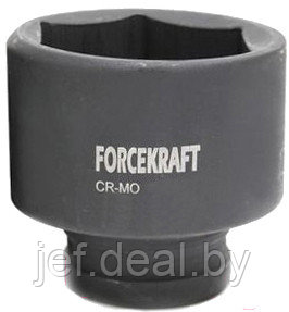 Головка ударная 1" 100мм 6-гранная FORCEKRAFT FK-4858100, фото 2