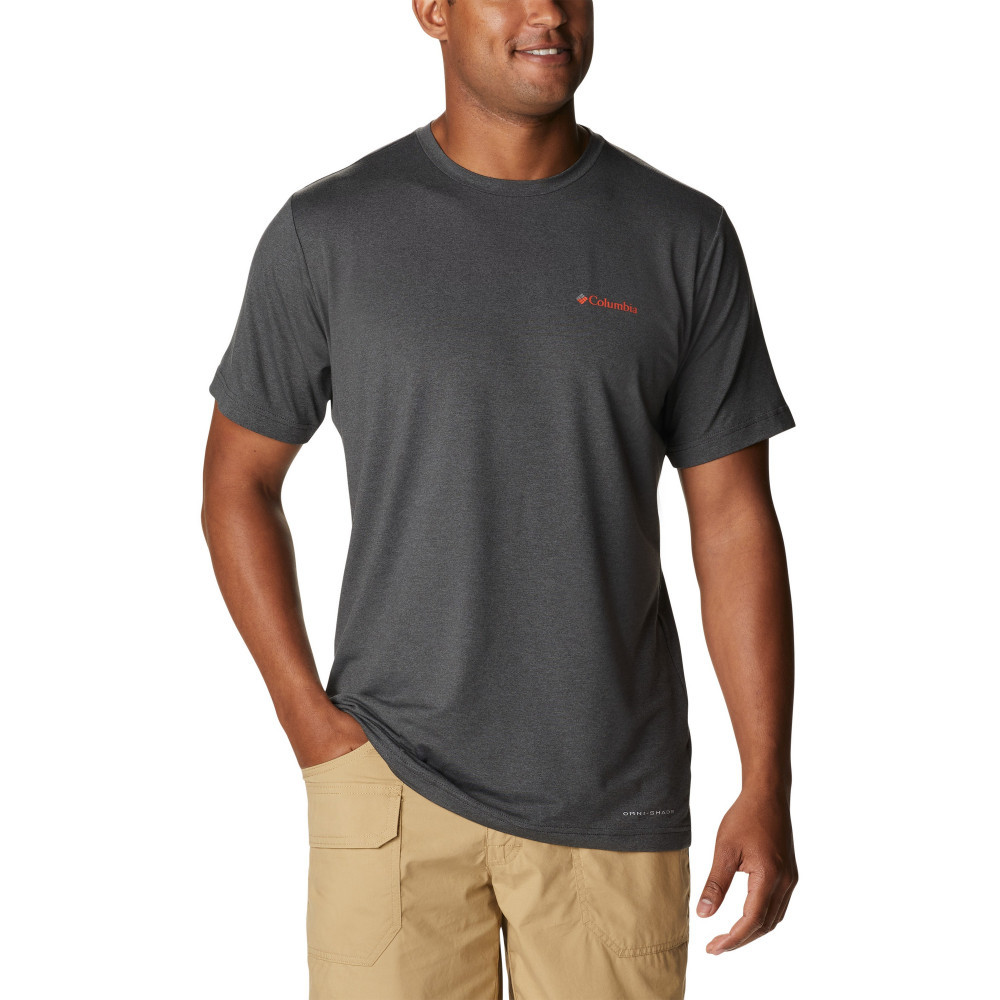 Футболка мужская Columbia Tech Trail™ Front Graphic SS Tee черный