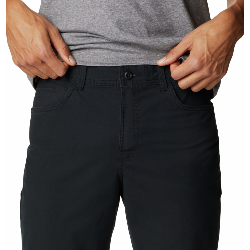 Брюки мужские Columbia Wallowa 5 Pocket Pant чёрный - фото 4 - id-p186170102
