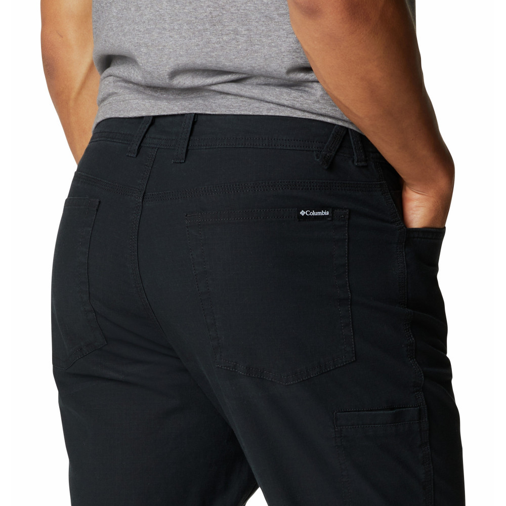 Брюки мужские Columbia Wallowa 5 Pocket Pant чёрный - фото 5 - id-p186170102