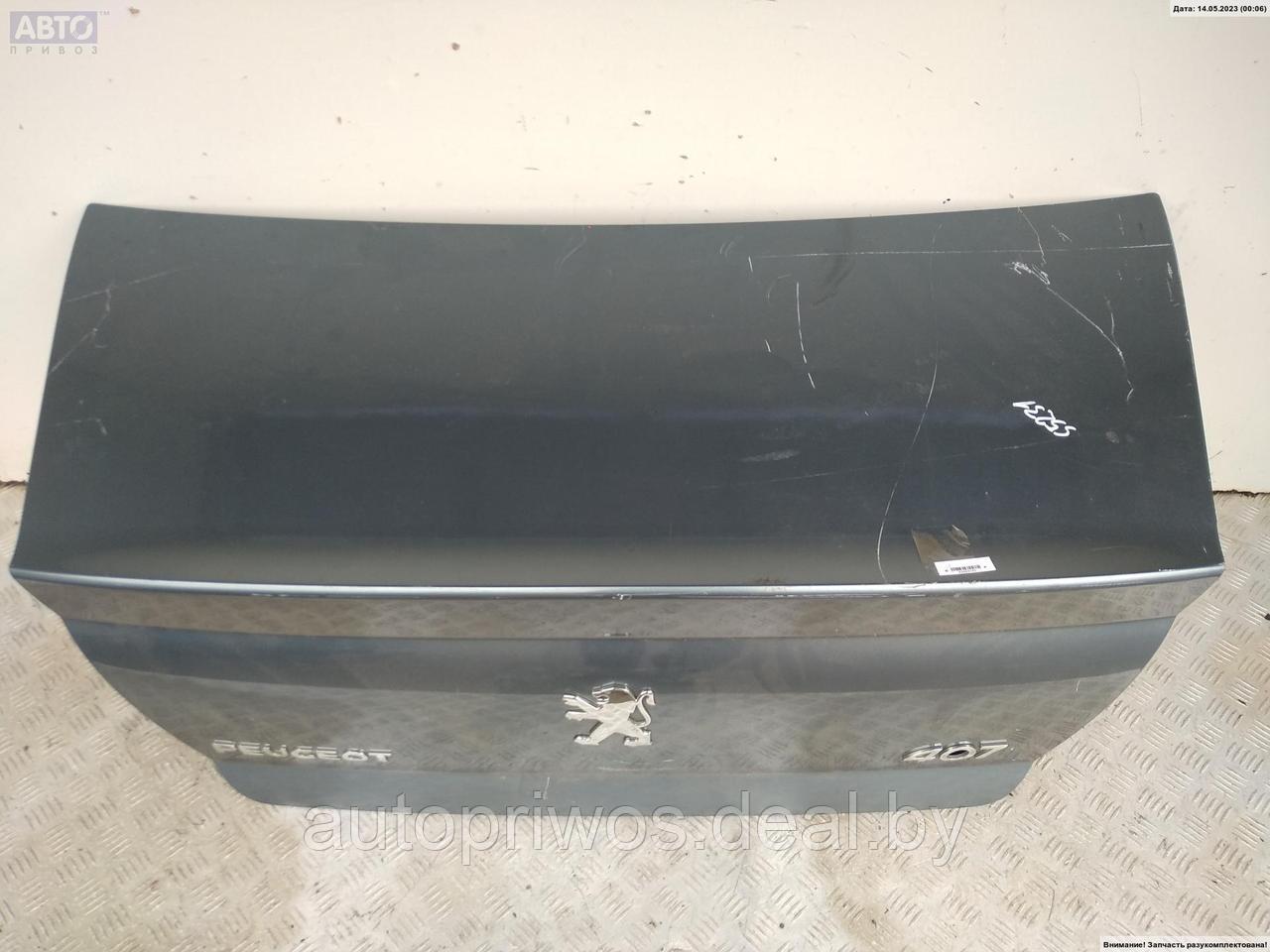Крышка багажника (дверь задняя) Peugeot 407 - фото 1 - id-p206986489