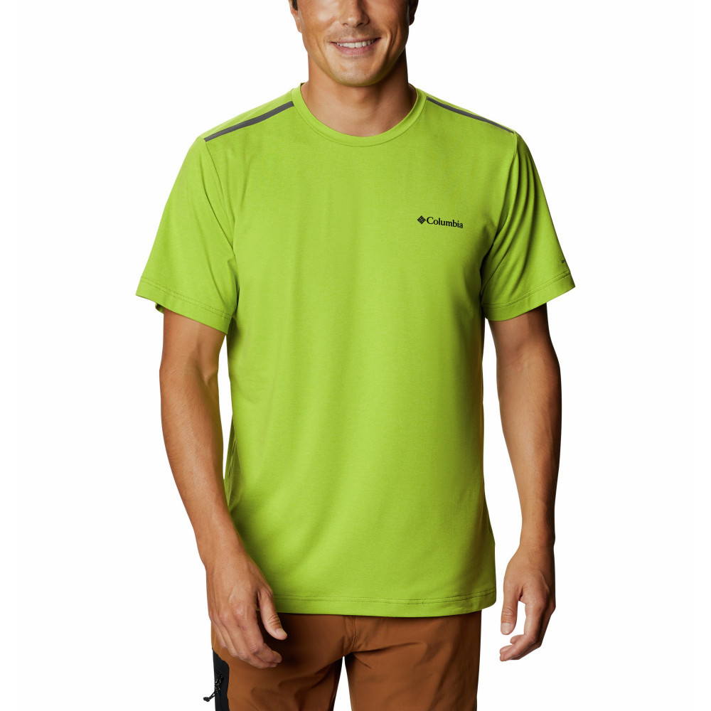 Футболка мужская Columbia Tech Trail™ Front Graphic SS Tee светло-зеленый