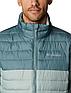 Куртка мужская Columbia Powder Lite™ Jacket зеленый, серый, фото 4