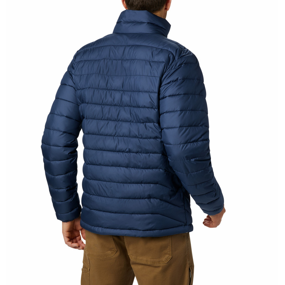 Куртка мужская Columbia Powder Lite Jacket тёмно-синий - фото 2 - id-p206895403
