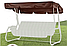 Крыша-тент для садовых качелей OLSA Секвоя 2150х1350 мм коричневый, фото 7