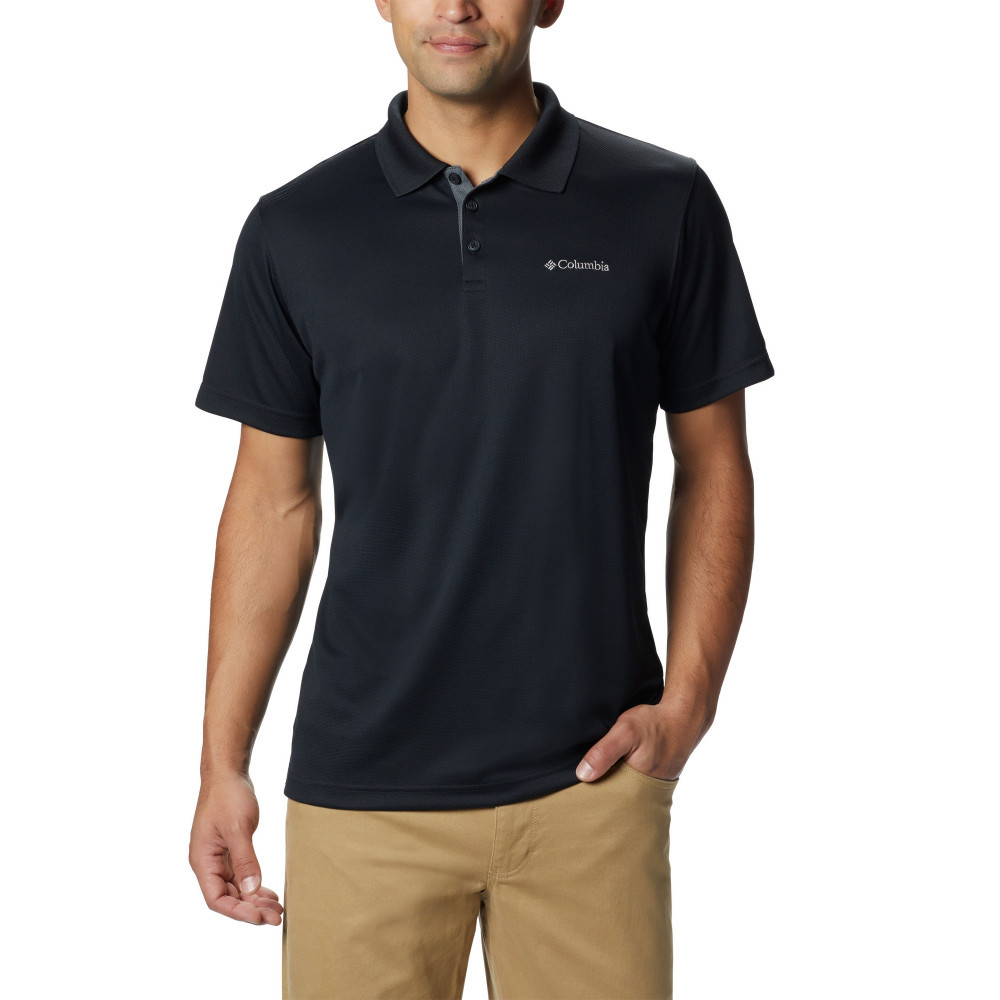 Рубашка-поло мужская Columbia Utilizer Polo чёрный - фото 1 - id-p206895683