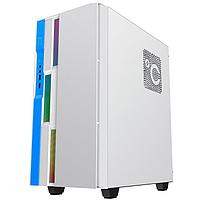 Корпус GameMax Brufen C3 WB без БП, MidiT, ATX, Бело-гол, Зак. стекл., USB 3.0, 1*120; 1*140мм вент.