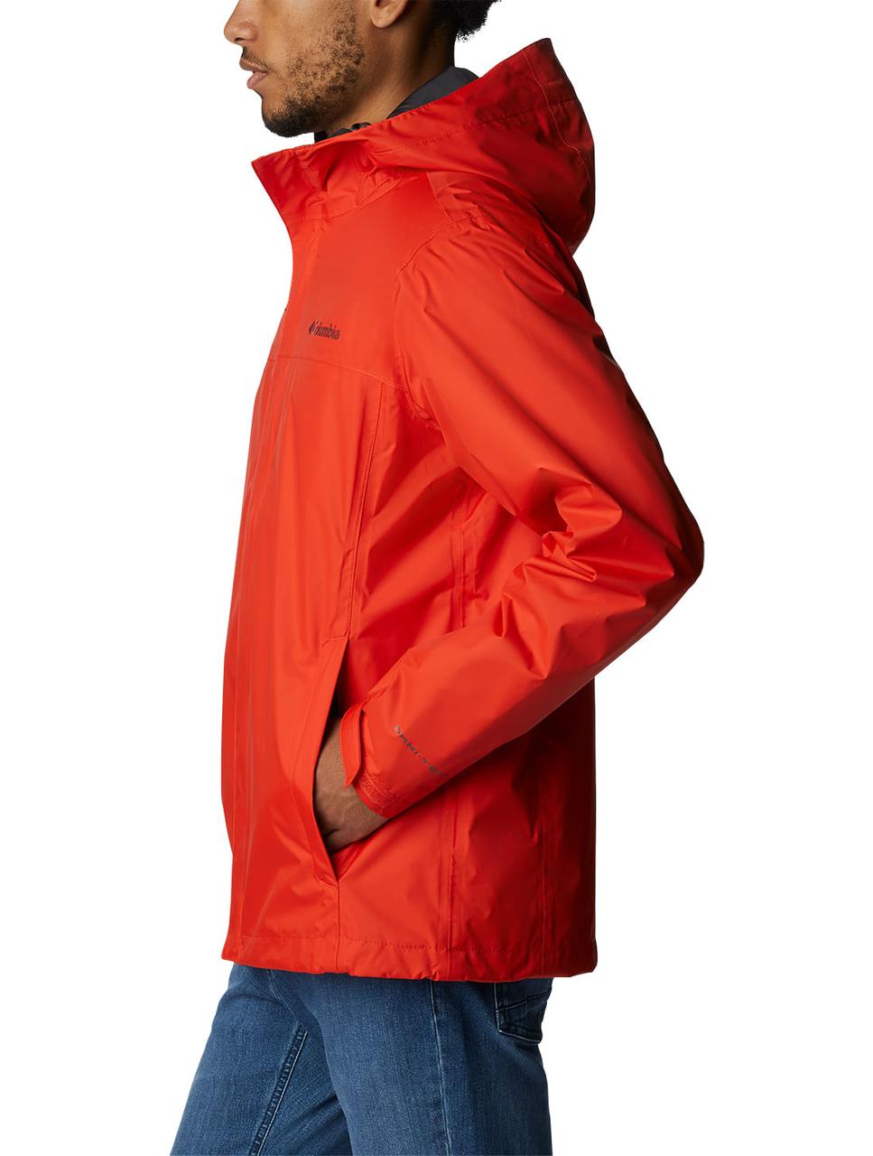 Куртка мужская Columbia Watertight II Jacket темно-оранжевый - фото 3 - id-p206895438