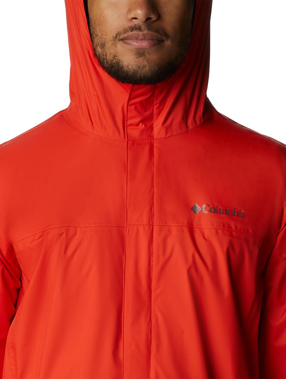 Куртка мужская Columbia Watertight II Jacket темно-оранжевый - фото 4 - id-p206895438
