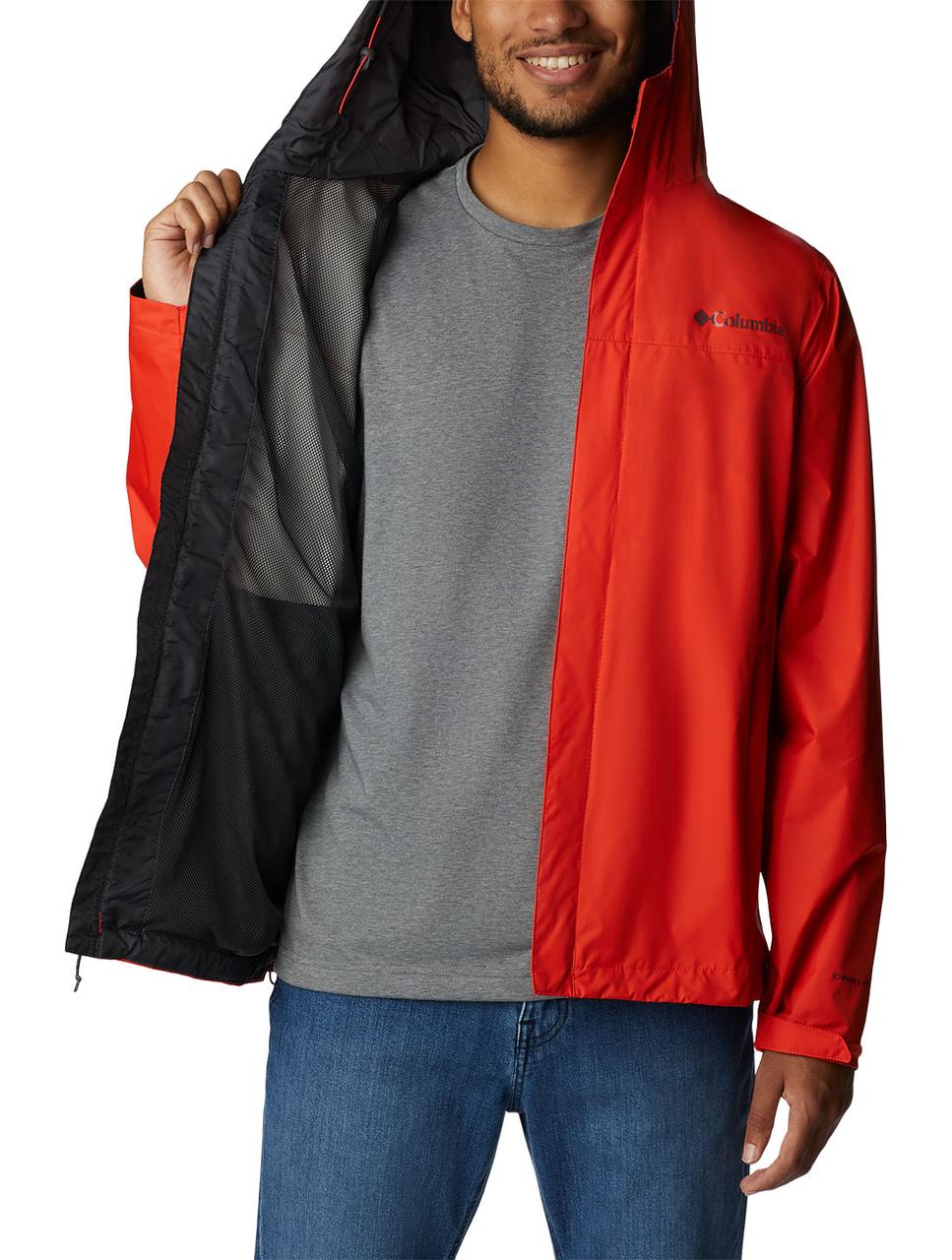 Куртка мужская Columbia Watertight II Jacket темно-оранжевый - фото 5 - id-p206895439