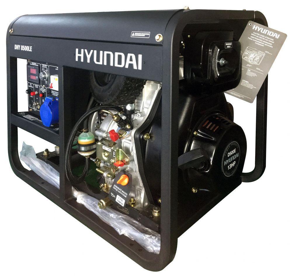 Генератор Hyundai DHY 8500LE 7.2кВт - фото 1 - id-p206779913