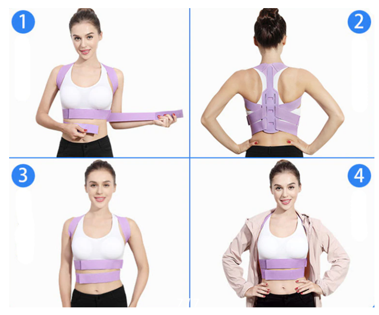 Корректор осанки Invisible posture correction belt - фото 5 - id-p206992157