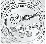Набор кастрюль Rainstahl RS\CW 1645-06 (1.9л/2.5л/3.5л), фото 4