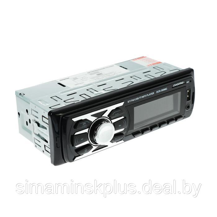 Автомагнитола Digma DCR-300MC 1DIN, 4 x 45 Вт, Bluetooth, USB, SD, AUX - фото 2 - id-p206992455