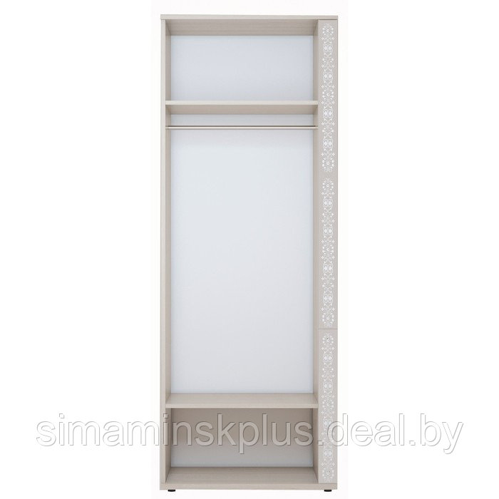 Шкаф для платья «Ассоль», 800×572×2142 мм, цвет ясень шимо светлый - фото 2 - id-p206992938