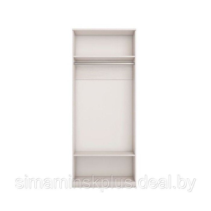 Шкаф 2-х дверный для одежды «Босфор», 804×532×1998 мм, ясень анкор светлый/глиняный серый - фото 2 - id-p206992941