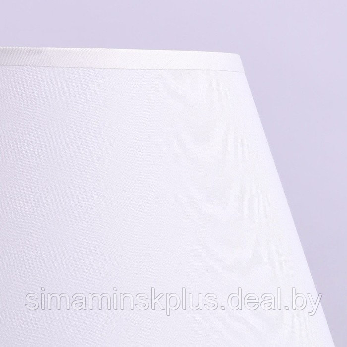 Настольная лампа «Свеча», 1x40W E27, белый 28x28x50 см - фото 3 - id-p206993381