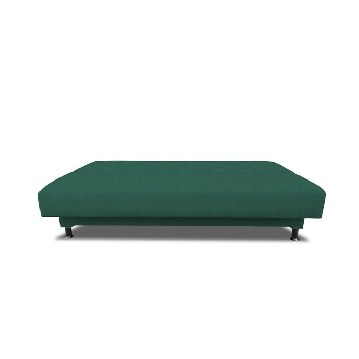 Прямой диван «Идальго», книжка, велюр bingo, цвет green - фото 3 - id-p206996643