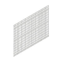 Панельное ограждение, 1,47 × 2,7 м, ячейка 55 × 235 мм, d = 3.8 мм, «ПРЕГРАДА»