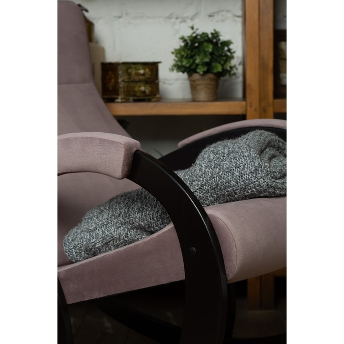 Кресло-качалка «Корсика», ткань микровелюр, цвет jawa - фото 5 - id-p206996945