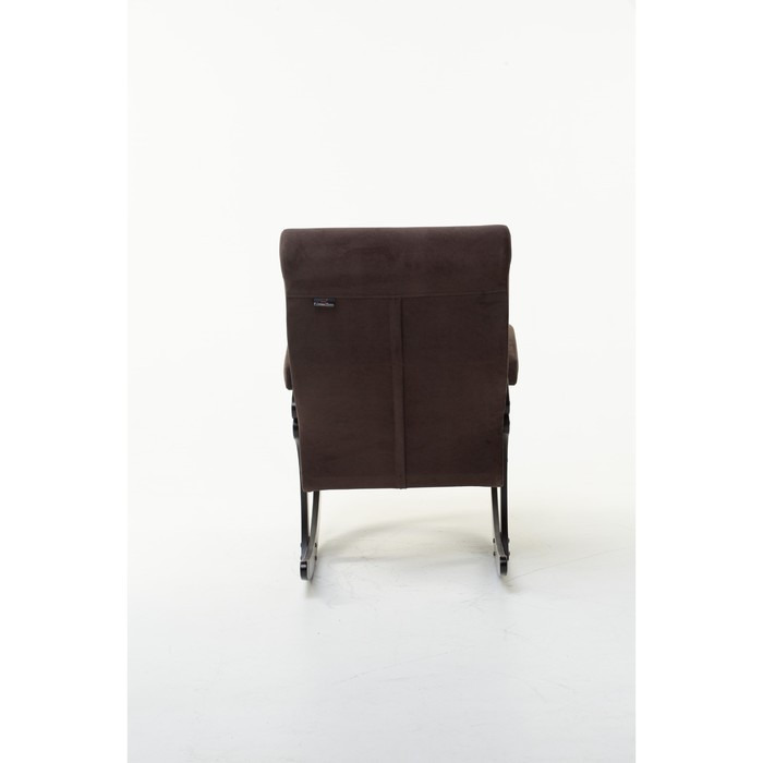 Кресло-качалка «Корсика», ткань микровелюр, цвет coffe - фото 3 - id-p206996946