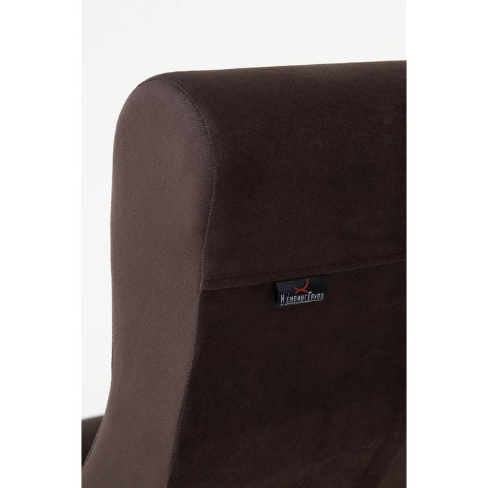 Кресло-качалка «Корсика», ткань микровелюр, цвет coffe - фото 5 - id-p206996946
