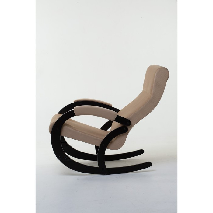 Кресло-качалка «Корсика», ткань микровелюр, цвет beige - фото 2 - id-p206996947