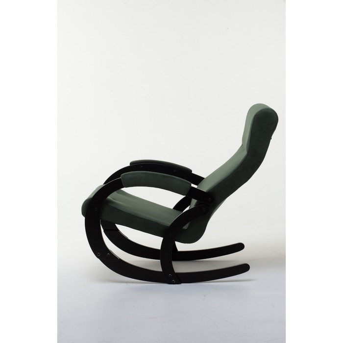 Кресло-качалка «Корсика», ткань микровелюр, цвет green - фото 2 - id-p206996948