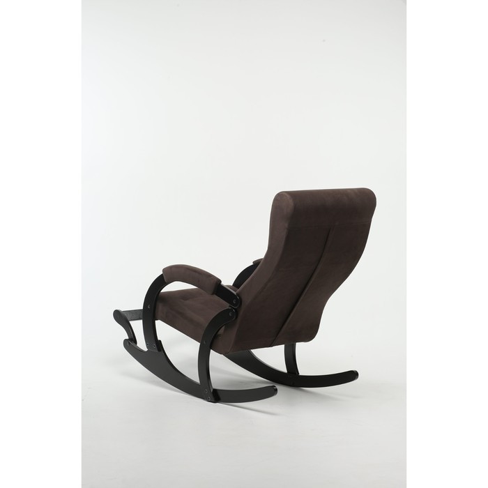 Кресло-качалка «Марсель», ткань микровелюр, цвет coffe - фото 3 - id-p206996949