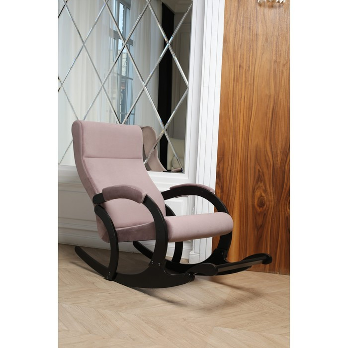 Кресло-качалка «Марсель», ткань микровелюр, цвет jawa - фото 6 - id-p206996950