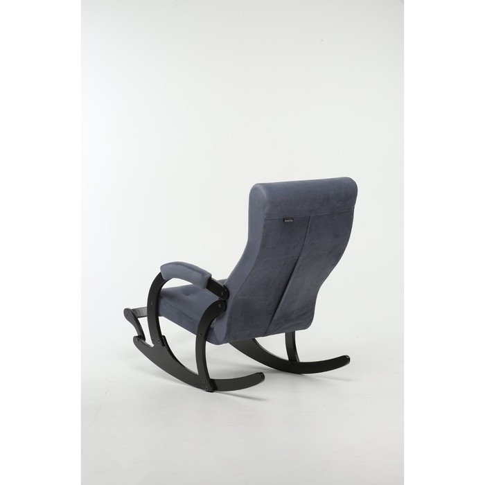 Кресло-качалка «Марсель», ткань микровелюр, цвет navy - фото 3 - id-p206996953