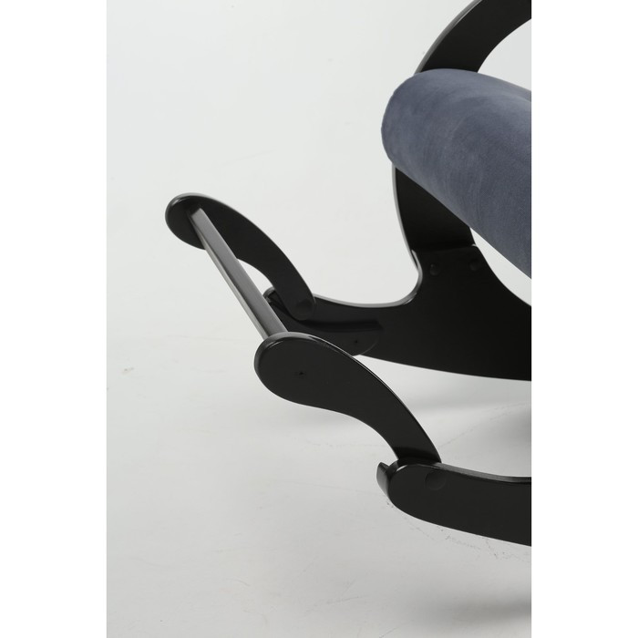 Кресло-качалка «Марсель», ткань микровелюр, цвет navy - фото 5 - id-p206996953