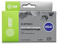 Cactus C13T05414010 Картридж струйный CS-EPT0541 черный для Epson Stylus Photo R800/ R1800 (16,2ml)