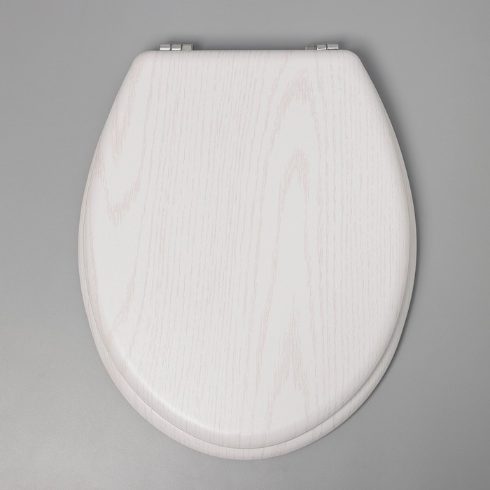 Сиденье для унитаза, 45×35×5 см, цвет белый - фото 2 - id-p206998044