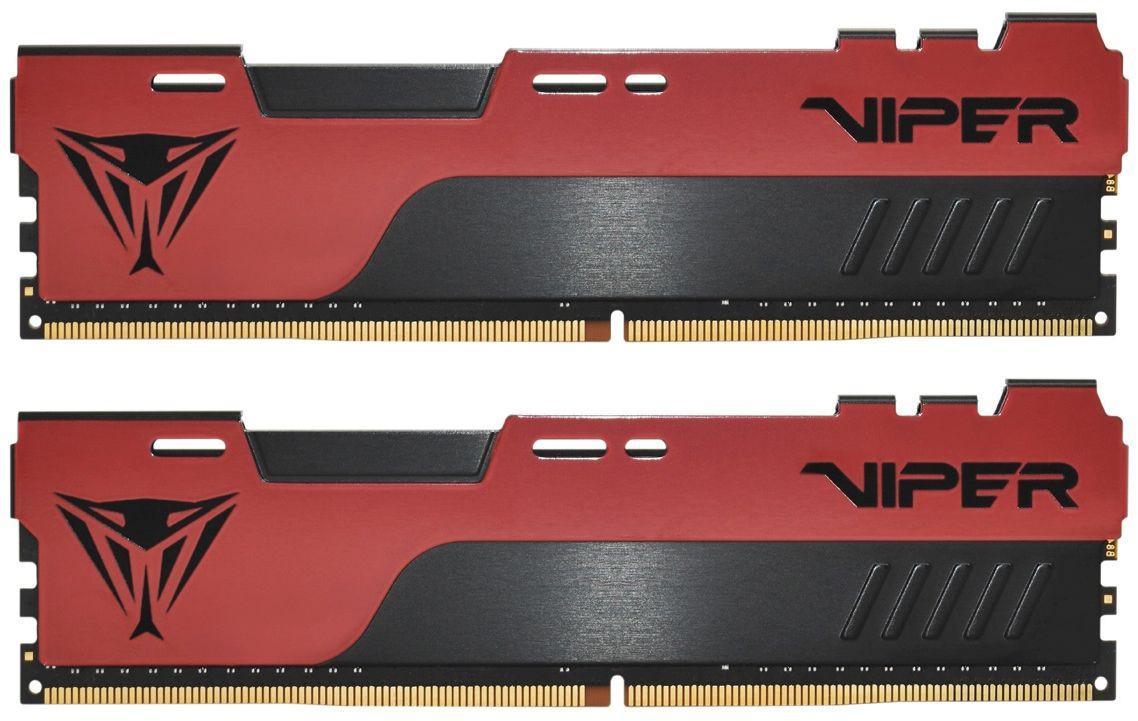 Память DDR4 2x4Gb 2666MHz Patriot PVE248G266C6K Viper EliteII RTL PC4-21300 CL16 DIMM 288-pin 1.2В kit - фото 1 - id-p203914962