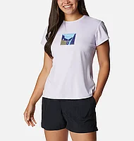 Футболка женская Columbia W Zero Ice Cirro-Cool SS Shirt фиолетовый