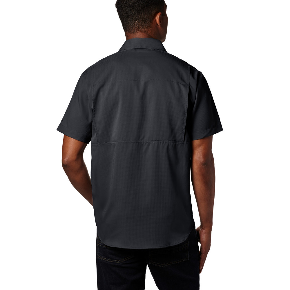 Рубашка мужская Columbia Silver Ridge Utility Lite Short Sleeve черный - фото 2 - id-p206895693