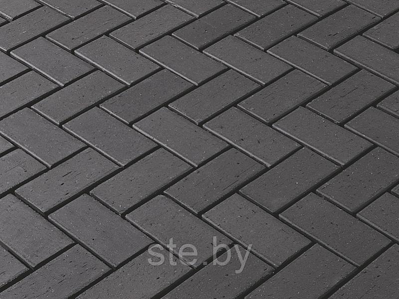 Плитка тротуарная "Кирпичик" 200х100х50 (чёрный) - фото 2 - id-p189980031