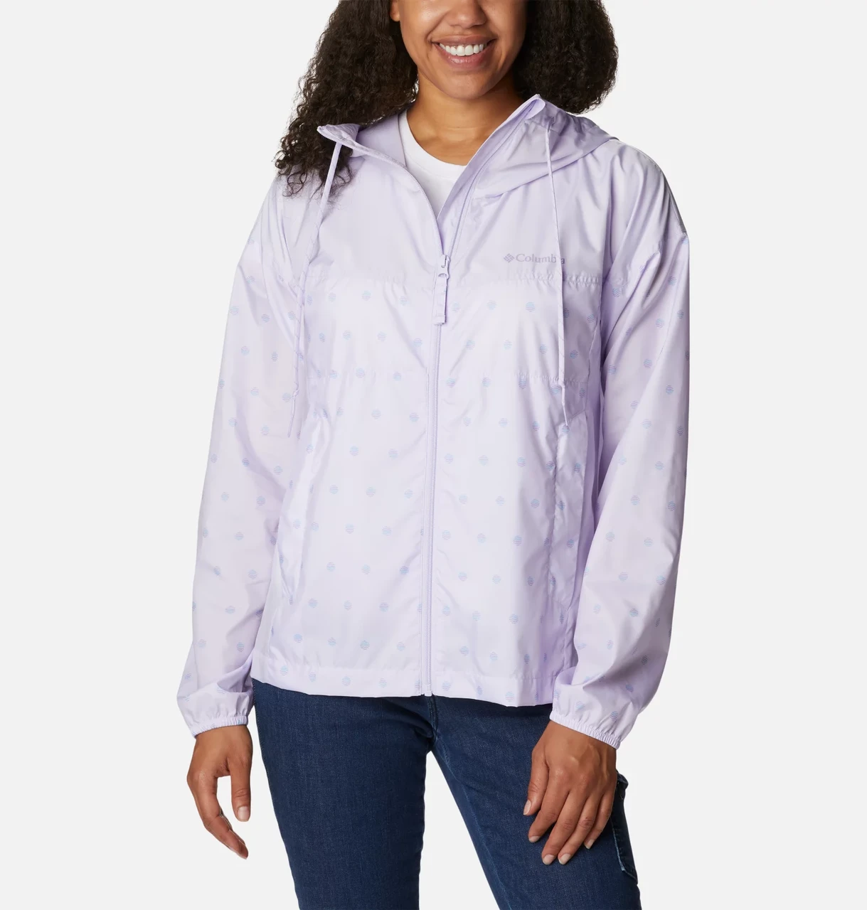 Куртка женская Columbia Flash Challenger Novelty фиолетовый - фото 1 - id-p206895330