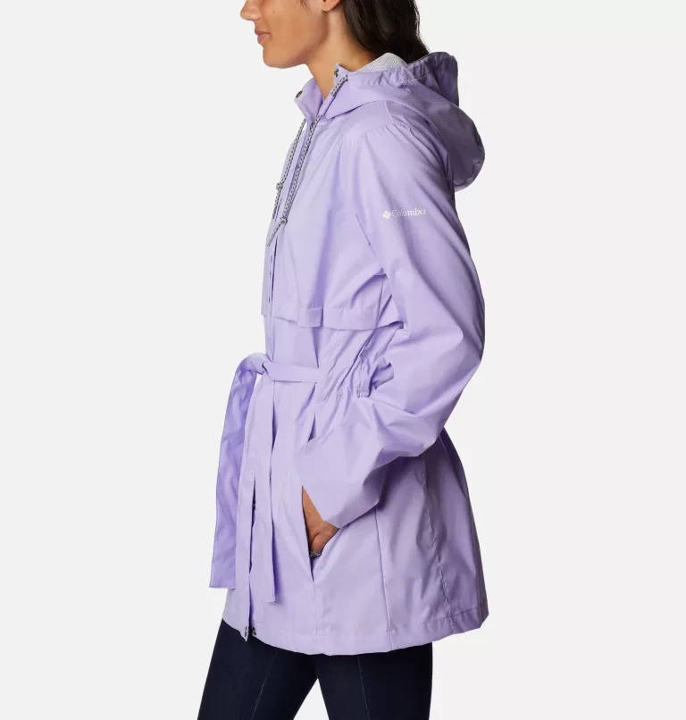 Куртка женская Columbia Pardon My Trench Rain Jacket фиолетовый - фото 3 - id-p206895340