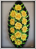 Венок ритуальный (расцветки в ассортименте), фото 6