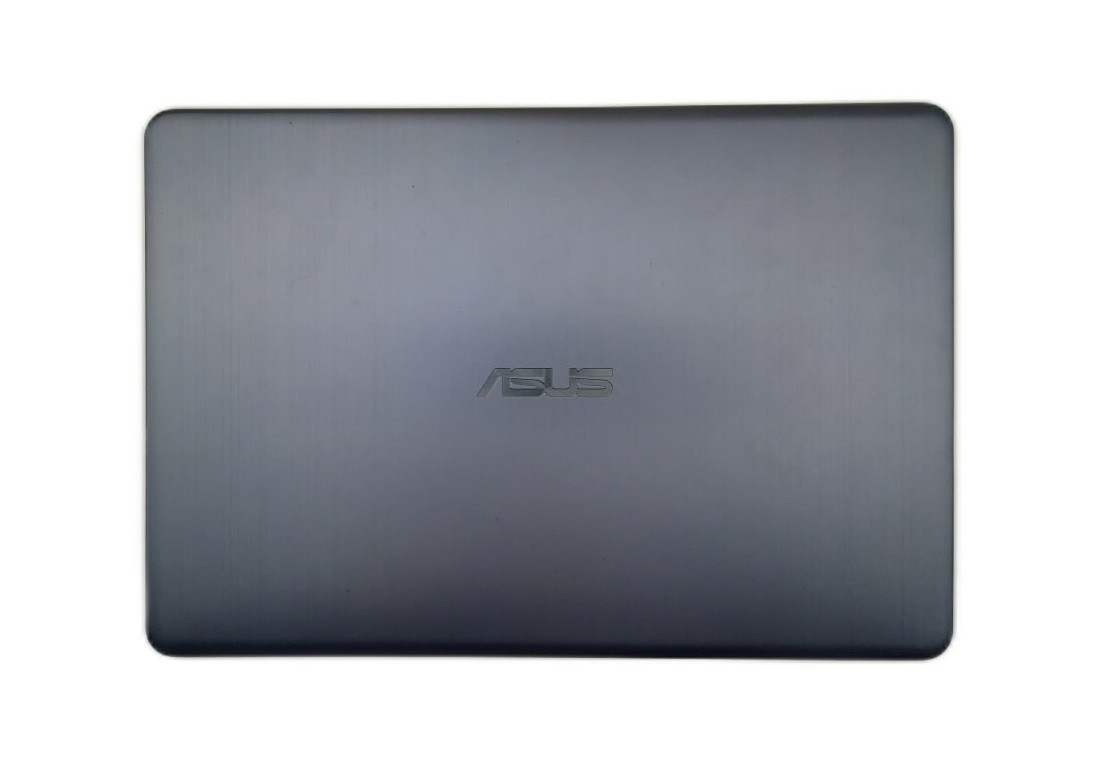 Крышка матрицы Asus VivoBook X411 с рамкой, в сборе с петлями, фиолетовая
