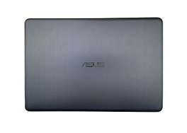 Крышка матрицы Asus VivoBook X411 с рамкой, в сборе с петлями, фиолетовая