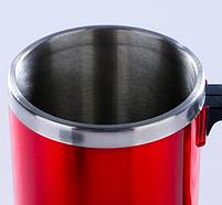 Термокружка, серия: Алтай, 450 мл, сохраняет тепло 2 ч, 11 х 12 см, красная, фото 3