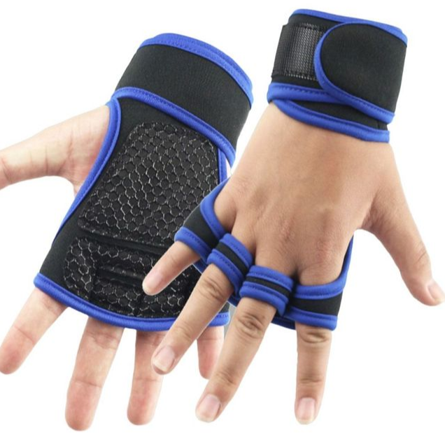 Перчатки для фитнеса Training gloves 1 пара / Профессиональные тренировочные перчатки для тяжелой атлетики с у - фото 2 - id-p207010341