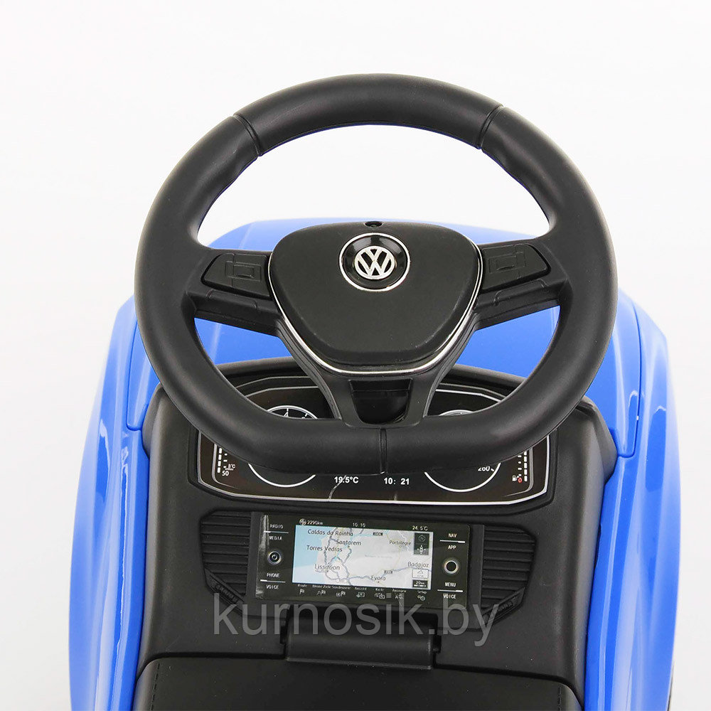 Машинка каталка NINGBO PRINCE Каталка Volkswagen Blue, 650-Blue - фото 7 - id-p207010361