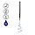 Ручка шариковая СТАММ "111" синяя, 1,0мм, прозрачный корпус РС01, фото 2
