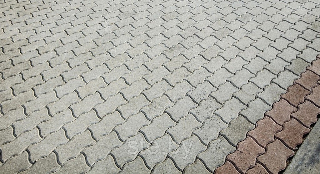 Плитка тротуарная "Волна" 220х110х80 (коричневый) - фото 2 - id-p207011460