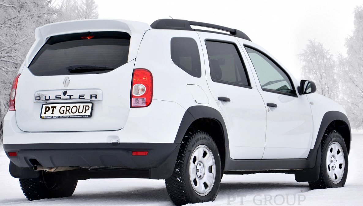 Накладки на крылья (8 шт) (ABS) RENAULT Duster 2012-2015 - фото 2 - id-p207012523